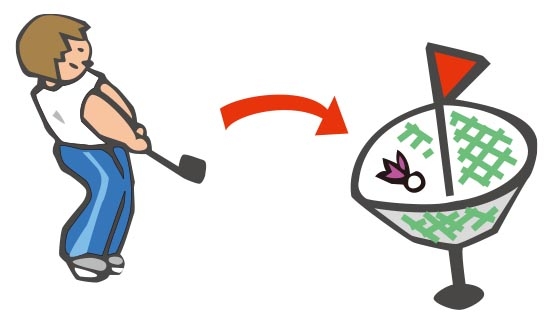 ターゲットバードゴルフ